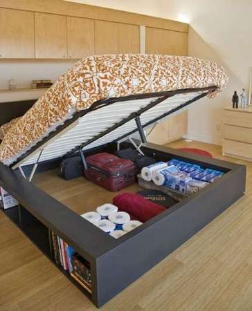 http://www.recycled-things.com/crafts/clever-space-saving-ideas-for-home/